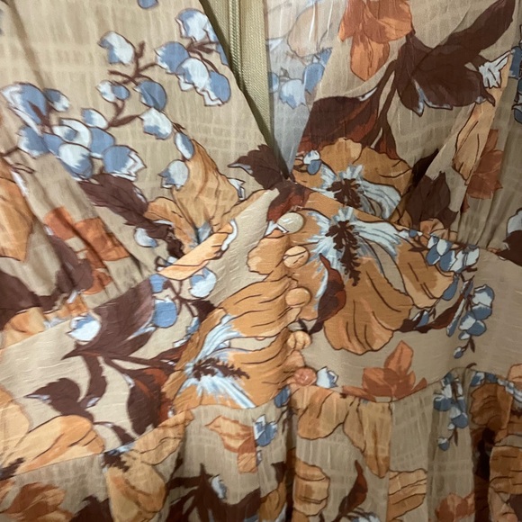 Thanksgiving/Autumnal mini long sleeve dress - Picture 3 of 7